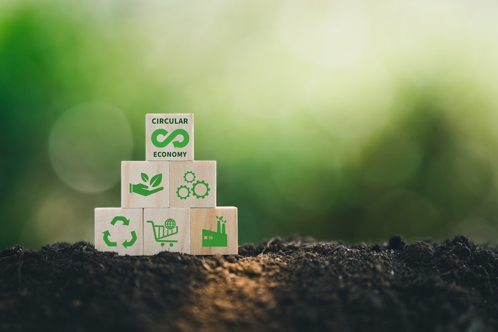 image présentant l'économie circulaire