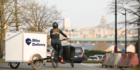 Bike Delivery: un service de livraison à vélo mutualisé pour les commerces bruxellois