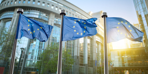 De Europese wijk, een contrasterend commercieel gebied